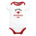 thumbnail image 3 of Hudson Baby Infant Boy Cotton Bodysuits, Boy First Valentine Easter, 6-9 Months, 3 of 5