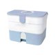 thumbnail image 4 of Caja de almacenamiento Bolsa de cosméticos de gran capacidad Capacidad de carga 3 kg Contenedor portátil profesional Accesorios de manicura Bolsa de , Azul Yinane Estuche de transporte de esmalte de uñas, 4 of 8