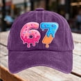 thumbnail image 2 of 67 Hat for Men Women, 6 7 Baseball Cap Funny Six Seven Embroidered Graphic Cool Novelty 6-7 Trucker Dad Cap Birthday Presents, 2 of 3
