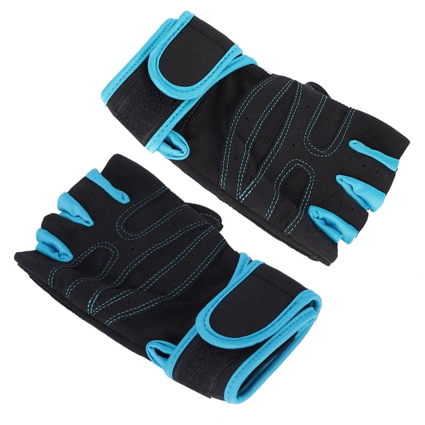 Guantes Protectores De Entrenamiento Medio Dedo Fitness Muñeca Antideslizante