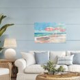 thumbnail image 3 of Stupell Industries Coastal Pastel Pink Watercolor Beach Canvas Art, 45 x 30, by LSR Design Studio, 3 of 7