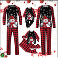 thumbnail image 6 of SUXIAN Family Christmas Pajamas Long Sleeve T Shirt And Pants Set Mommy Style Pajamas, 6 of 6