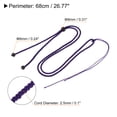 thumbnail image 2 of Unique Bargains Jade Rope Nylon Cord Necklace Holder Strings Emerald Rope, Purple 10 Pack, 2 of 6