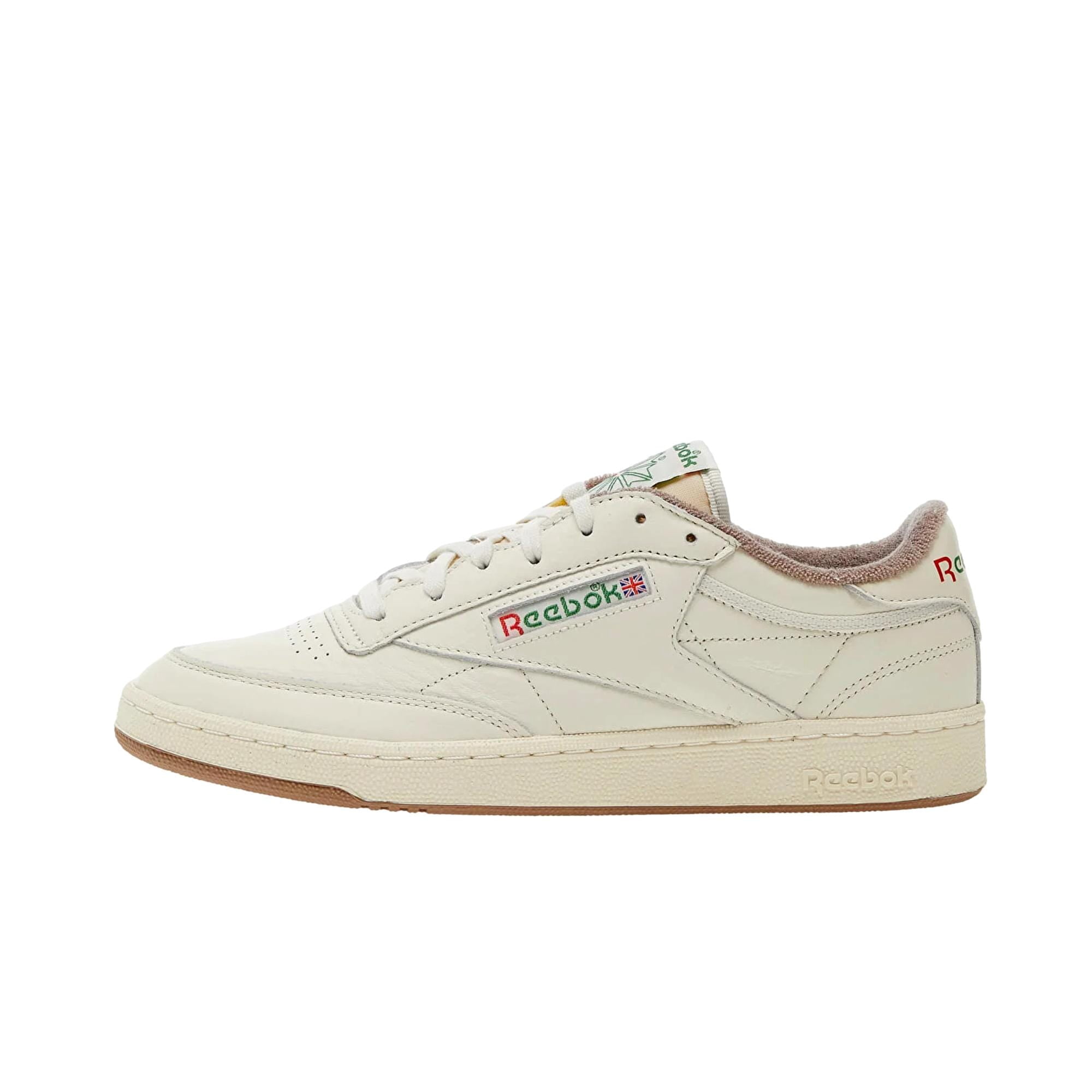 Reebok Club C 85 Vintage Chalk / Taupe / Glen Green GZ5161 Men's Size 5.5