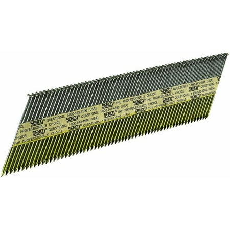 - Senco ProHead 34 Degree Paper Tape Offset Round Head Framing Stick Nail