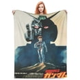 thumbnail image 2 of Mobile Suit Gundam Fleece Throw Blankets, Super Soft Flannel Cozy Blankets for Adults, Washable Lightweight Blanket for Couch Sofa Bed Office, Warm Plush Blankets for All Season, 2 of 8