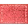 thumbnail image 1 of Ahgly Company Indoor Rectangle Oriental Red Industrial Area Rugs, 2' x 4', 1 of 4