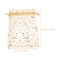 thumbnail image 3 of 100pcs Mesh Gift Bags Drawstring Goodie Bags Favor Bags Gift Pouch Small Jewelry Bags, 3 of 8