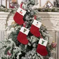 thumbnail image 4 of Christmas Stockings Decorations Knitted Socks with Letter Knit Stocking, Alphabet Pendant Gift Bag Xmas Stockings Personalized, 4 of 5
