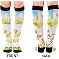 thumbnail image 2 of FREEAMG Tie Dye Compression Socks for Women and Men, 1 Pair, 2 of 7