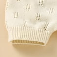 thumbnail image 5 of Summer Baby Rompers Sleeveless Infant Boy Girl Jumpsuit Outfit Knit Cotton Newborn Toddler Clothing Hat Hollow Out Playsuit 2PCS, 5 of 5