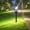 B B, variant on Solar Powered Resin Garden Lights Outdoor Stake Lamps IP44 Waterproof Decorative Yard Lawn Pathway Light Automatic Dusk to Dawn for Courtyard Park Playground Kindergarten