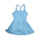 thumbnail image 5 of 2025 Vestido de tenis para mujer con pantalones cortos - Conjunto deportivo sin mangas, con cuello cuadrado y plisado, para hacer ejercicio, 5 of 5