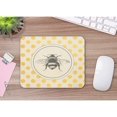 thumbnail image 2 of Basketball Game Leather Texture Spot Sport Red Black Gaming Mouse Mat Non-Slip Rubber Base Thick Mousepad for Laptop Computer PC 9.5x7.9 Inch, 2 of 3