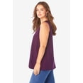thumbnail image 5 of Roaman's Women's Plus Size Cotton Ultimate Swing Tank Top, 5 of 6