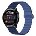thumbnail image 1 of Adecuado para Huawei GT4/GT3/PRO Samsung watch4 correa de reloj de silicona de dos colores con bucle magnético de 20/22mm, 1 of 1