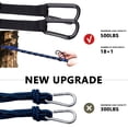 thumbnail image 3 of Camping Hammocks, Double & Single Hammock with Tree Straps,Portable Lightweight Parachute Nylon Camping Gear for Outside Hiking Beach Backpack Survival Travel, 3 of 13