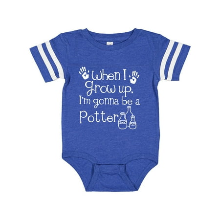 

Inktastic Future Potter Sculptor Pottery Gift Baby Boy or Baby Girl Bodysuit