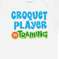 thumbnail image 4 of Inktastic Croquet Player in Training Boys or Girls Baby Bodysuit, 4 of 5