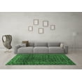 thumbnail image 3 of Ahgly Company Indoor Rectangle Persian Emerald Green Traditional Area Rugs, 7' x 10', 3 of 4