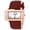 Brown, variant on Ladies Stainless Brown Leather Watch - 40 x 23 mm