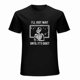 thumbnail image 1 of I'll Just Wait Until It's Quiet T-shirt Funny Sarcastic Skeleton Teacher Unisex Tee Teach Gift, 1 of 5