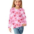 thumbnail image 5 of BLVB Boy Girl St Patricks Day Shirts Clover Shamrock Long Sleeve Tshirt for Kids Green Tee Tops 3-14 Years, 5 of 6