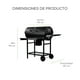 thumbnail image 2 of Asador de Carbón AVERA tipo Barril 70 cm ACB02/Acero Inoxidable, 2 of 11