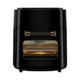 thumbnail image 1 of yuksok Friteuse à Air Chaud Compacte Fenêtre de Cuisson Visible Portable Facile à Nettoyer 15 L Écran Tactile Antiadhésif pour Rôtir Cuire Croustiller Réchauffer Noir, 1 of 9