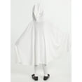 thumbnail image 5 of Hotiary 1-6Y Kids Halloween Ghost Costumes White Cloak + Pant Toddler Boys Girls Cosplay Party Fancy Dress Cloak Costume 2Pcs Halloween Outfits, 5 of 8