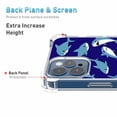 thumbnail image 4 of Cute Shark Collage Case for iPhone 12 Pro Max,Aesthetic Art Design Pattern Soft TPU Bumper Case Cover, 4 of 5