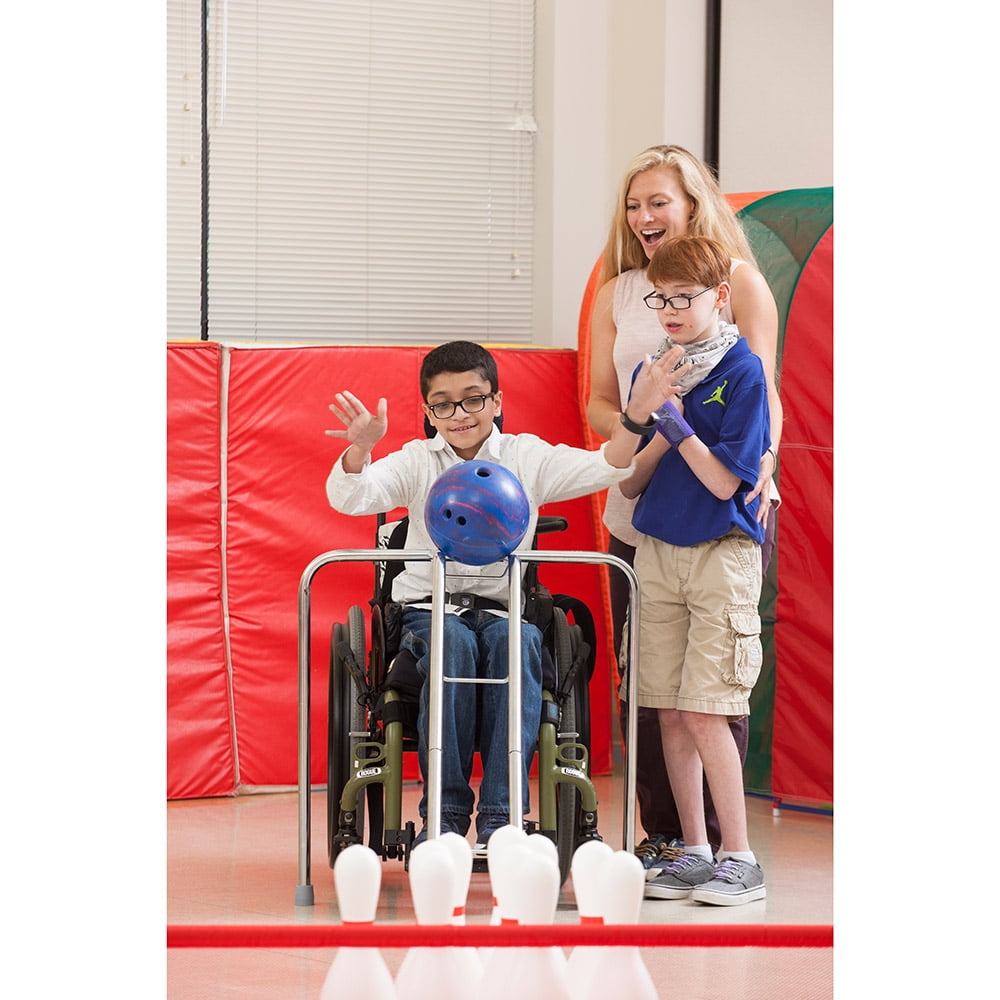 FlagHouse Chrome Bowling Ball Ramp