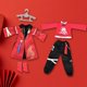 thumbnail image 1 of Conjunto de Ropa Roja de Año Nuevo para Muñecas Baoblaze Juego de Disfraces Ropa para Muñecas, 1 of 8
