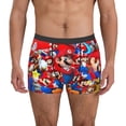 thumbnail image 7 of Saiise Mario Ah Men's Underwear Boxer Briefs Cotton Trunks Short Leg Underwear (S-XXL), 7 of 7