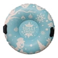 thumbnail image 2 of DYNWAVECA Tube à Neige Gonflable Rond en PVC Épaissi pour Stations de Ski Bleu, 2 of 6
