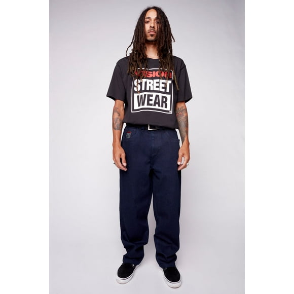 VISION STREET WEAR BOYCHIK -5 Pocket Pant in Stretch Raw Denim - Indigo