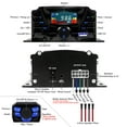 thumbnail image 3 of GoHawk TS3-Q Motorcycle Bluetooth 4 Speakers Handlebar Mount MP3 Music Player Sound Audio Stereo Amplifier System ATV USB Micro SD FM Radio Chrome, 3 of 9