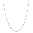 thumbnail image 1 of 14K White Gold .70mm Ropa 18 Inch, 1 of 5