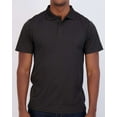thumbnail image 4 of Real Essentials 3 Pack: Men's Quick-Dry Short Sleeve Athletic Performance Polo Shirt (Available In Big & Tall), 4 of 5