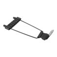 thumbnail image 1 of 6 String Jazz Guitar Trapeze Bridge Metal Replacement Accessories with Screws for Guitar Lovers, 1 of 7