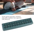 thumbnail image 4 of Quemador de incienso de ataúd de cerámica, alivia la presión, ahueca hacia fuera el quemador de caja de incienso Rectangular resistente al calor para meditación, 4 of 8