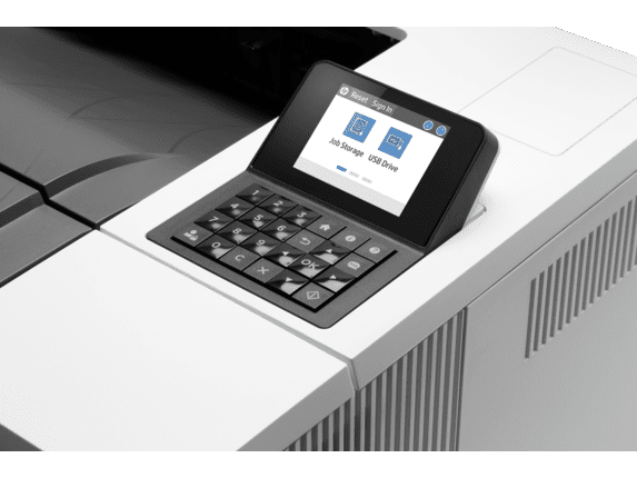 HP LaserJet Enterprise M507dn Laser Printer, Black And White Mobile Print Up to