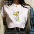thumbnail image 3 of Camisetas con estampado de Tinker Bell para mujer, camiseta gráfica de cuento de hadas de Anime de dibujos animados a la moda de verano, ropa bonita de gran tamaño para chica, Tops, 3 of 5