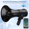 thumbnail image 3 of Megafono Recargable Con Grabador Y Sirena Usb/sd 20000hz Ngro, 3 of 5