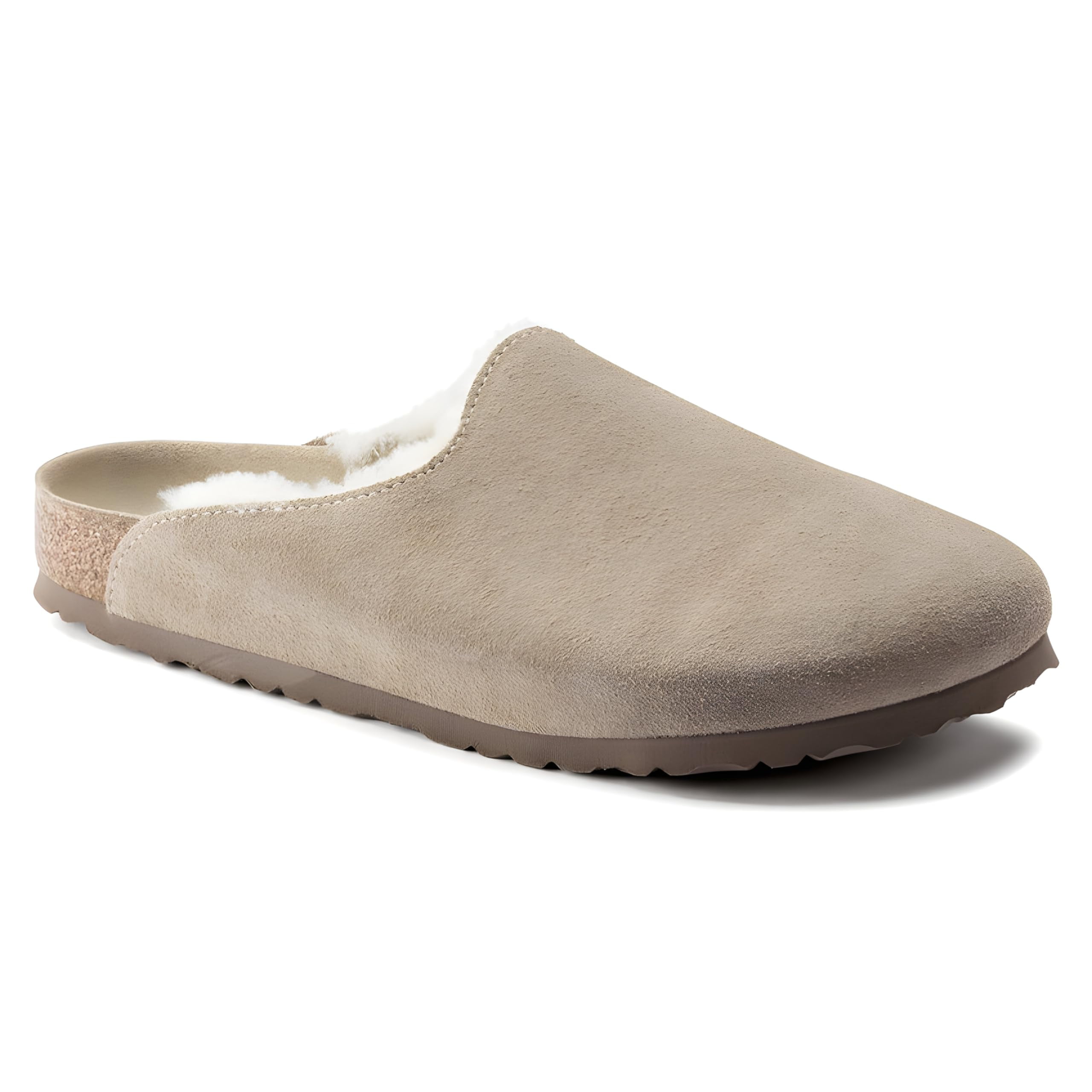 BIRKENSTOCK Amsterdam Shearling-Lined Suede Premium Clogs - Cozy and Stylish Winter Comfort