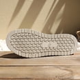thumbnail image 6 of Womens Khaki Faux Suede Platform Tassel Loafers Slip-On Comfortable Casual Chunky Lug Sole Round Toe Penny Moccasin Shoes,Size 9, 6 of 9