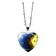 thumbnail image 2 of Collar para mujer, Joyas para mujer, Joyas para mujer Sistema solar Galaxia Universo de cristal Collar colgante en forma de corazón Collar colgante, 2 of 5