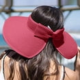 thumbnail image 3 of DOPI Stylish Hats Womens Fashion Conciseness Wide Rollable Drafting Hat Sun Hat Beach Hat, 3 of 5