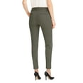 thumbnail image 2 of Hybrid & Company Womens Premium Stretch All Day Comfort Flat Front Trousers Chino Pants PW31201T OLIVE 9, 2 of 3