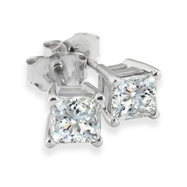 7/8ct Clous Diamant 14K Or Blanc